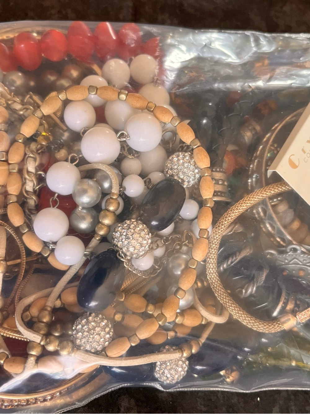 Craft & Wearable Lot - Assorted Bracelets & Necklaces - Picture 10 of 12